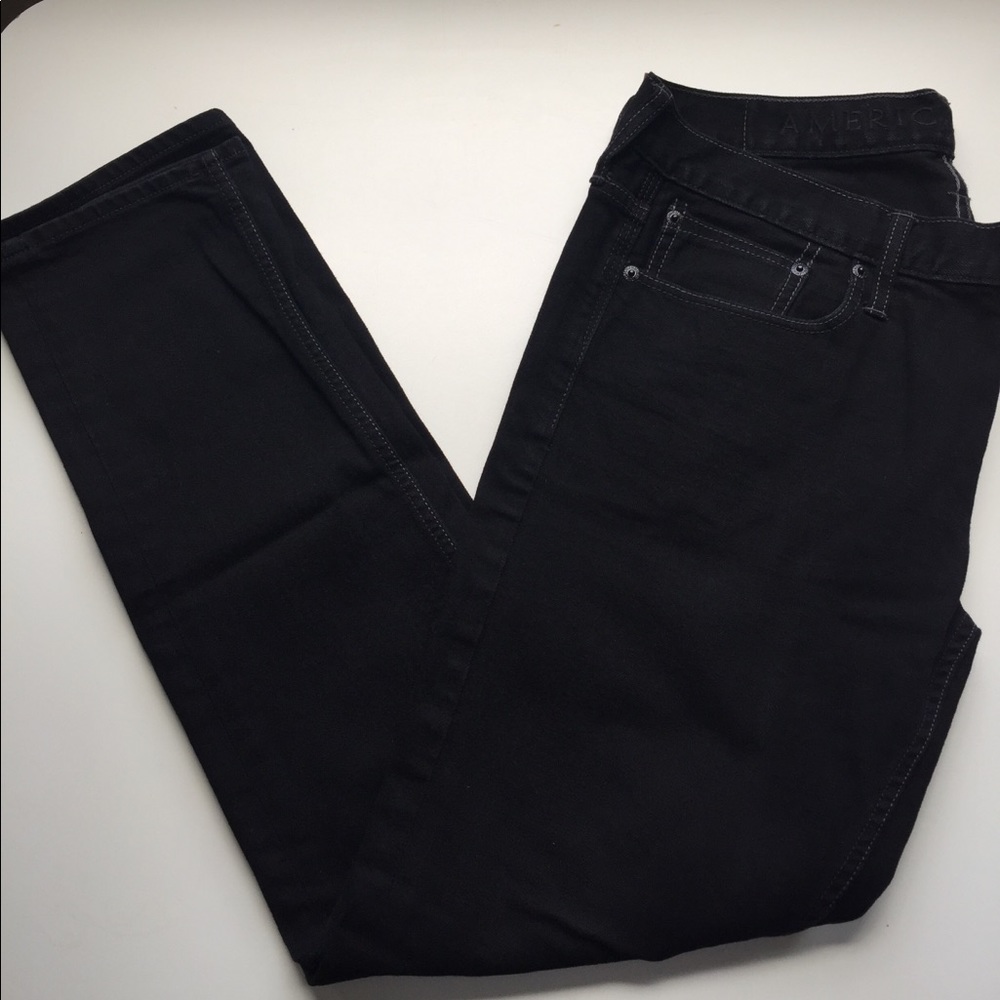 American eagle black skinny jeans